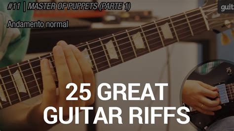 25 Grandes Riffs De Guitarra 25 Great Guitar Riffs YouTube