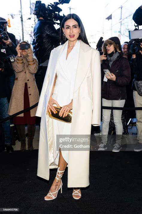 Diala Makki Attends The Michael Kors Fashion Show During New York News Photo Getty Images