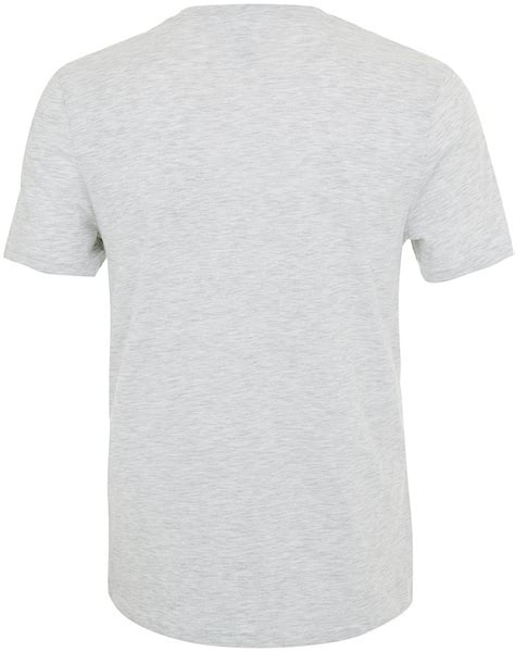 Topman Light Grey Marl Classic Crew Neck T Shirt 10 Topman Lookastic