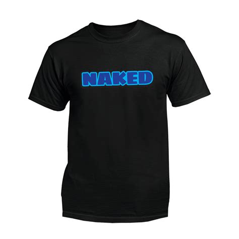 Naked s výhodami modrá MERCH