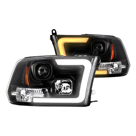 Spyder PRO YD DR09V2 SB BK Signature Series Black Switchback LED DRL