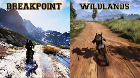 Tom Clancy Breakpoint Vs Wildlands Direct Comparison Youtube