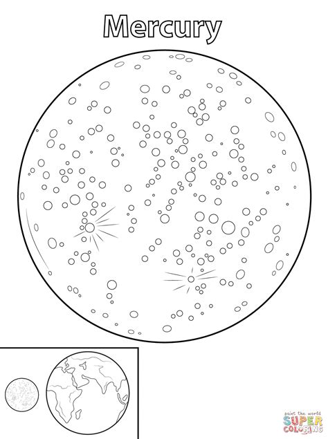 10 Dibujo Del Planeta Marte Para Colorear