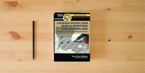 Book Louisiana Notary Exam Sample Questions And Answers