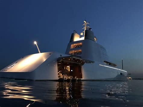 Mega Yacht A In Monaco May 2017 Photo Credit Sam Malins — Yacht