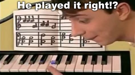 They Animated The Piano Correctly Blues Clues YouTube