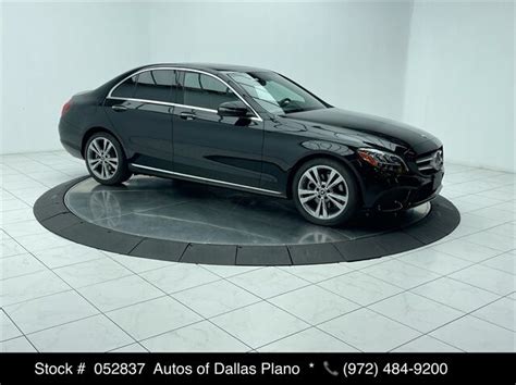 Used 2020 Mercedes Benz C 300 Nav Readycamsunroofhtd Stsblind Spot In Plano Tx