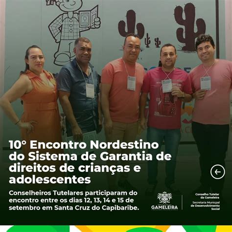 Encontro Nordestino Do Sistema De Garantia De Direitos De Crian As