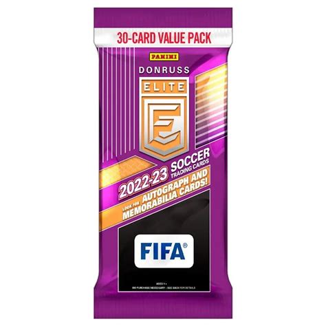 202223 Panini Donruss Elite Fifa Soccer Jumbo Value 12 Pack Box Da