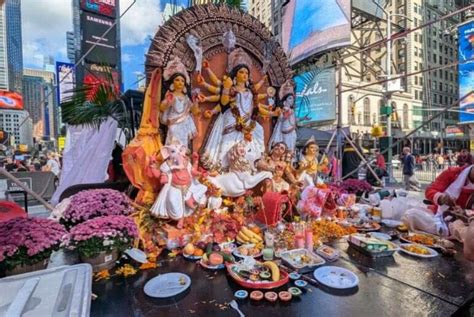 Durga Puja 2024 In A First Durga Maa Takes Over New York S Times