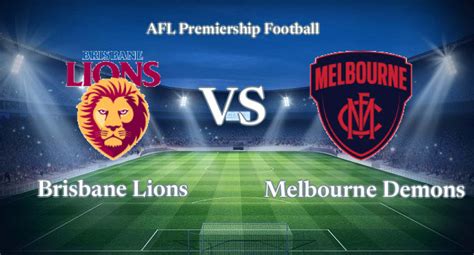 Watch Brisbane Lions Vs Melbourne Demons Live Stream Online On 2024 04 11 At Afl Premiership