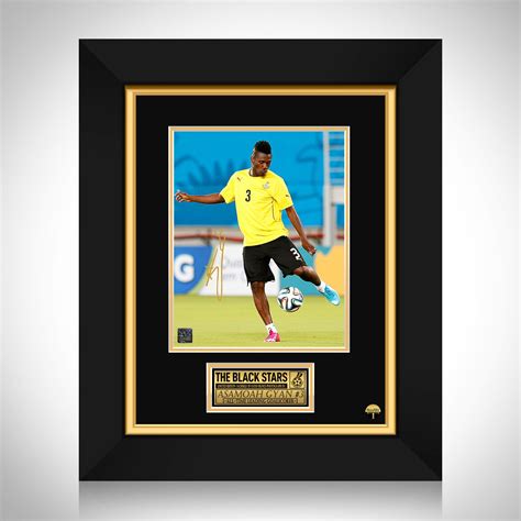 Ghana National Team Asamoah Gyan Photo Limited Signature Edition