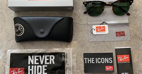 Ray Ban Clubmaster Tortoise G15 Lense Album On Imgur