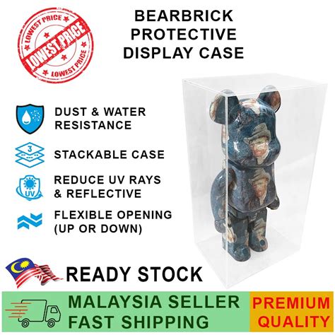 Bearbrick Protective Acrylic Display Case For 1000 Medicom Toy Display