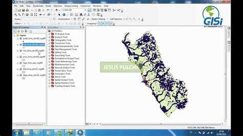 VIDEOTUTORIAL 06 MANEJO DE COORDENADAS EN ARCGIS 10 YouTube