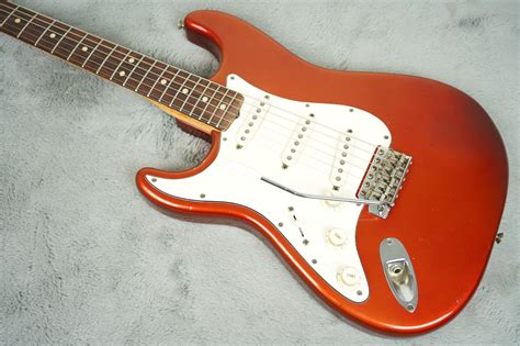 1969 Fender Stratocaster Candy Apple Red Rare Left Handed Hsc