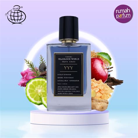 Jual Parfum Pria Fragrance World Prive Series Yyy Pour Homme Ml