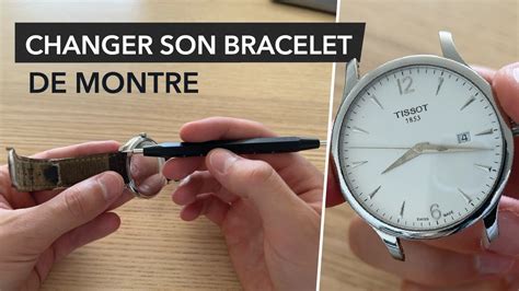 Comment CHANGER Son BRACELET De Montre Avec Pompe YouTube