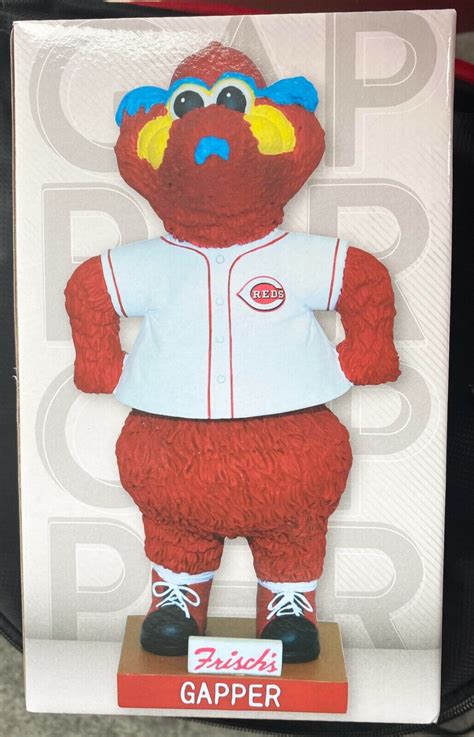 ⚾️ Gapper Mascot Bobble Belly Cincinnati Reds Stadium Giveaway 8 7 21 Nib