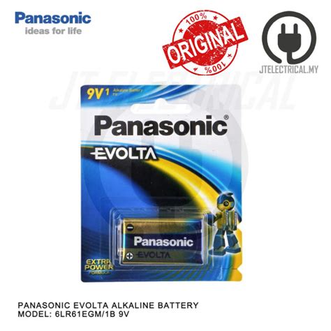 Panasonic Evolta Alkaline 9v Battery Lazada