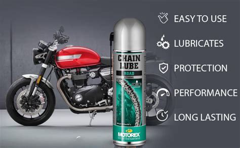 Motorex Chainlube Road Strong Spray Amazon In Car Motorbike