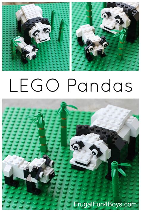 LEGO Panda Bear Building Instructions - Frugal Fun For Boys and Girls