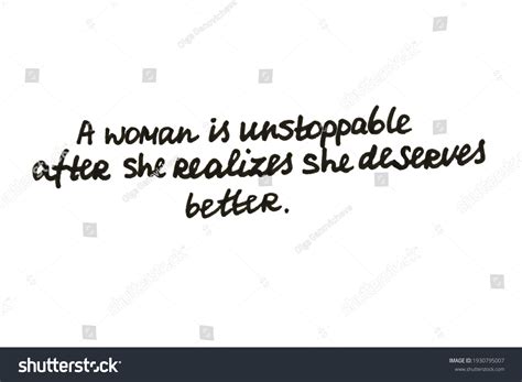 Woman Unstoppable After She Realizes She ภาพประกอบสต็อก 1930795007 Shutterstock