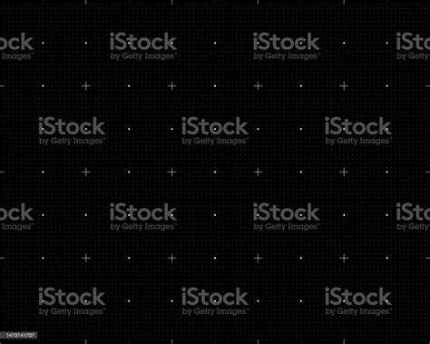 Tech Grid Dark Stock Illustration Download Image Now Grid Pattern