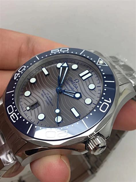 VS Factory Replica Omega Seamaster Diver Grey 300m Super Clone 8800