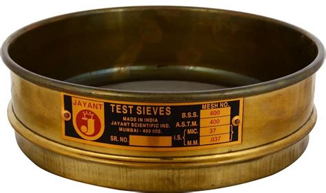 JAYANT Test Sieves 8 Dia BSS 500 ASTM 500 Micron 25 At Rs 1950 Piece