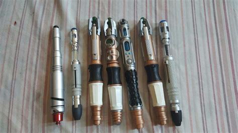 My sonic screwdriver collection. | Doctor Who Amino