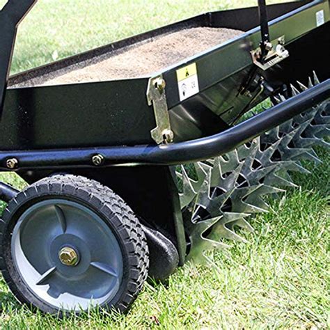 Brinly As 40bh Tow Behind Combination Aerator Spreader 40 Inch