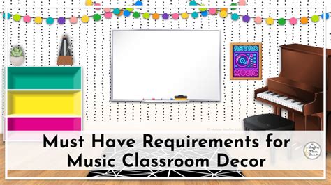 Must Have Requirements For Music Classroom Decor Mrs Stouffer S Room