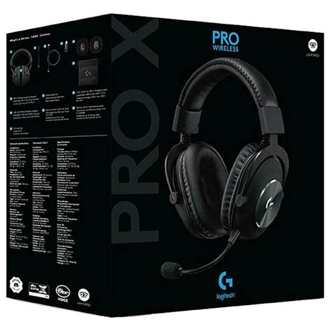 Casque Gamer Sans Fil Logitech G Pro X Noir