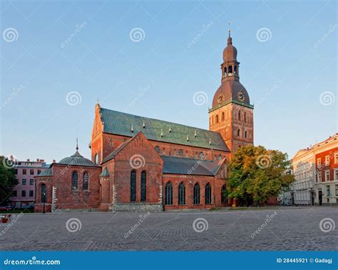 Riga Dome Cathedral stock image. Image of daylight, cathedral - 28445921