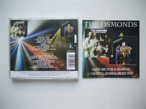 Osmonds Love Me For A Reason I M Still Gonna Sklepy