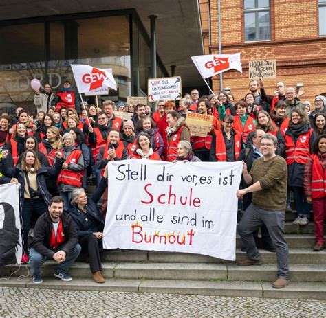 So Soll Der Warnstreik Der Lehrer In Berlin Ablaufen