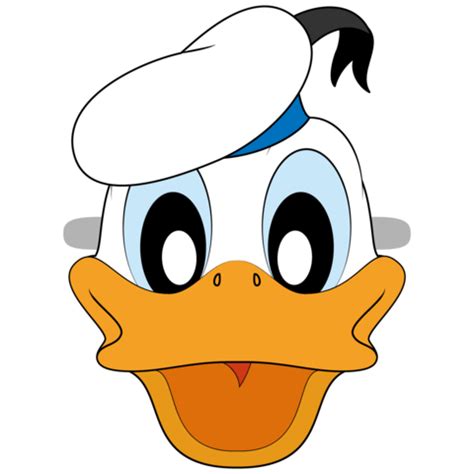 Donald Duck Mask Template | Free Printable Papercraft Templates