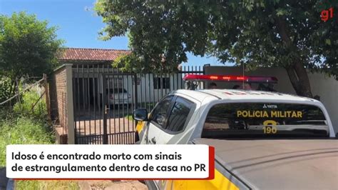 Idoso é encontrado morto sinais de estrangulamento dentro de casa