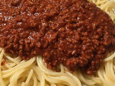 Sauce bolognaise de ma grand mère italienne Recette Sauce