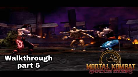 Pcsx2 1 7 Mortal Kombat Shaolin Monks Gameplay Youtube