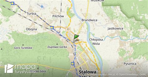 Stalowa Wola Rozwadów Mapa Szlaków Turystycznych Mapa Turystycznapl