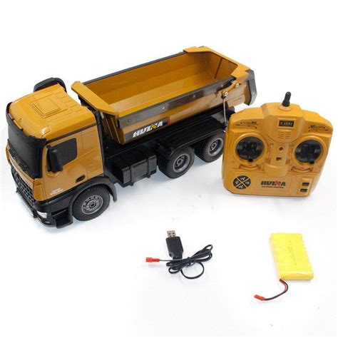 1/14 Scale 10CH Alloy RTR RC Dump Truck – Xtreem RC