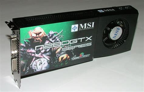 Msi Geforce Gtx 280 Oc Test Tek No