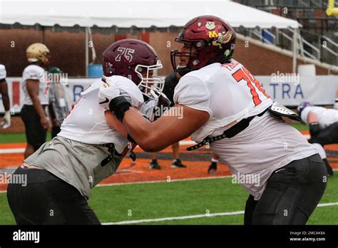 National Team Offensive Lineman Nick Zakelj Of Fordham And Offensive