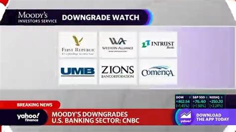 Yahoo Finance On Twitter Breaking Moody S Downgrades The Entire U S