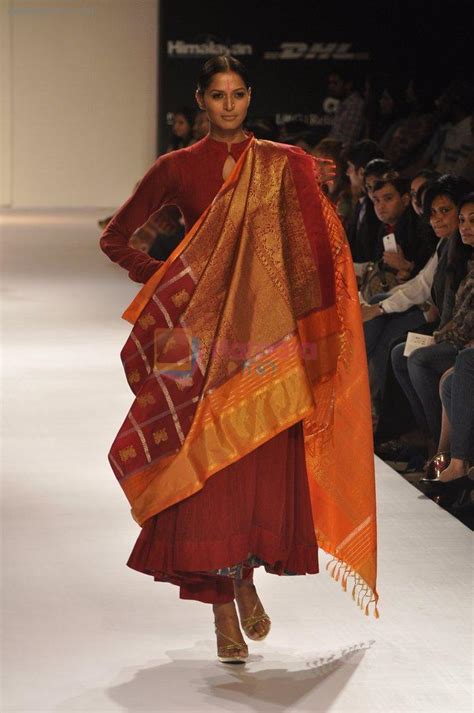 Model Walk The Ramp For Gaurang Shah At Lakme Fashion Week Winter