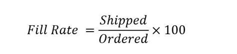 What Is Fill Rate Mister Paton