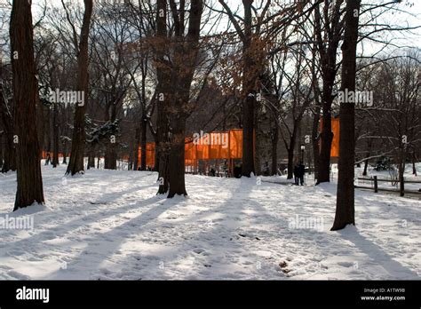 The Gates Central Park New York Stock Photo - Alamy