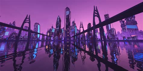 Cyberpunk Distant City Hdris 10 Cool Maps Daz 3d